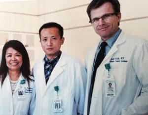 Hua Wei, MD, Amy Eisenberg, ARNP, and Dr. Kelly, MD