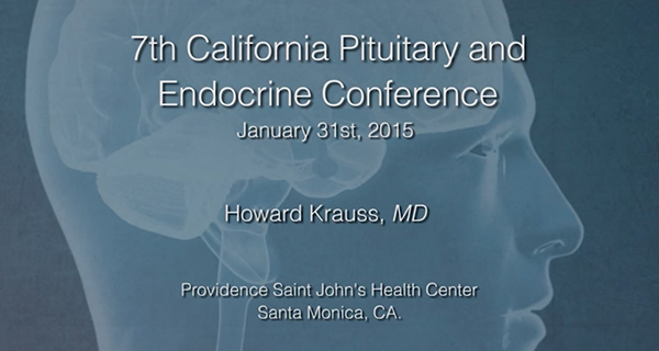 Pituitary Tumors and Vision - Howard Krauss, MD