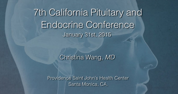 Prolactinomas – Dopamine Agonists and Reasonable Use of Surgery – Christina W.