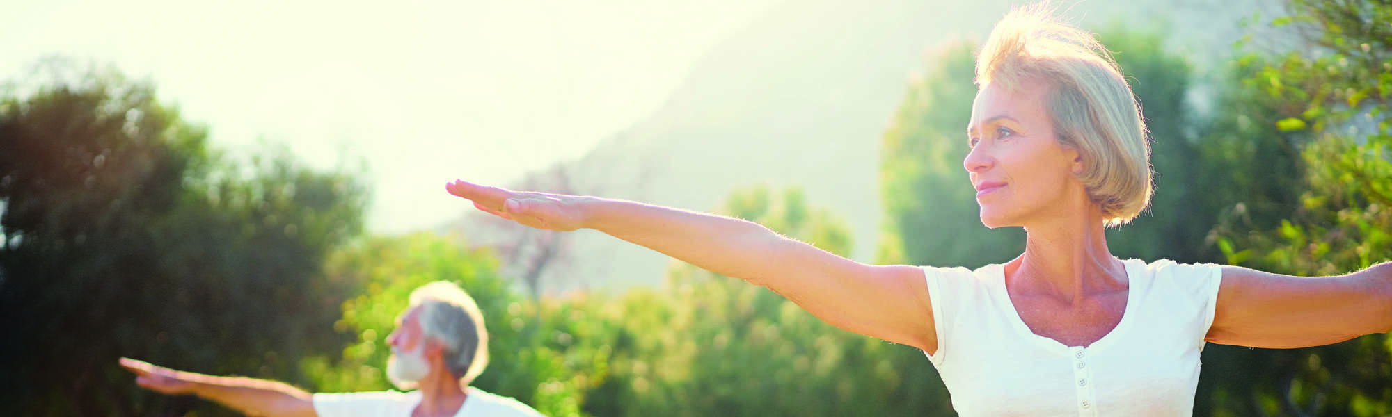 Yoga couple