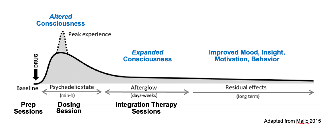 Psychedelic-Assisted Therapy timeline
