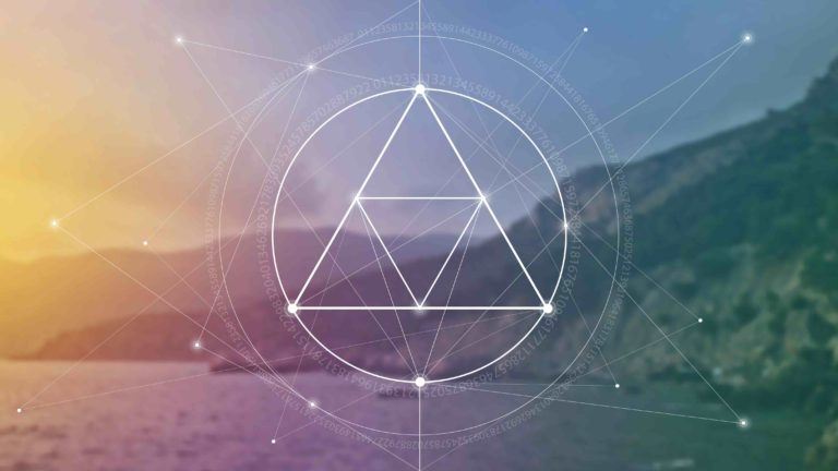 Sacred geometry illustration