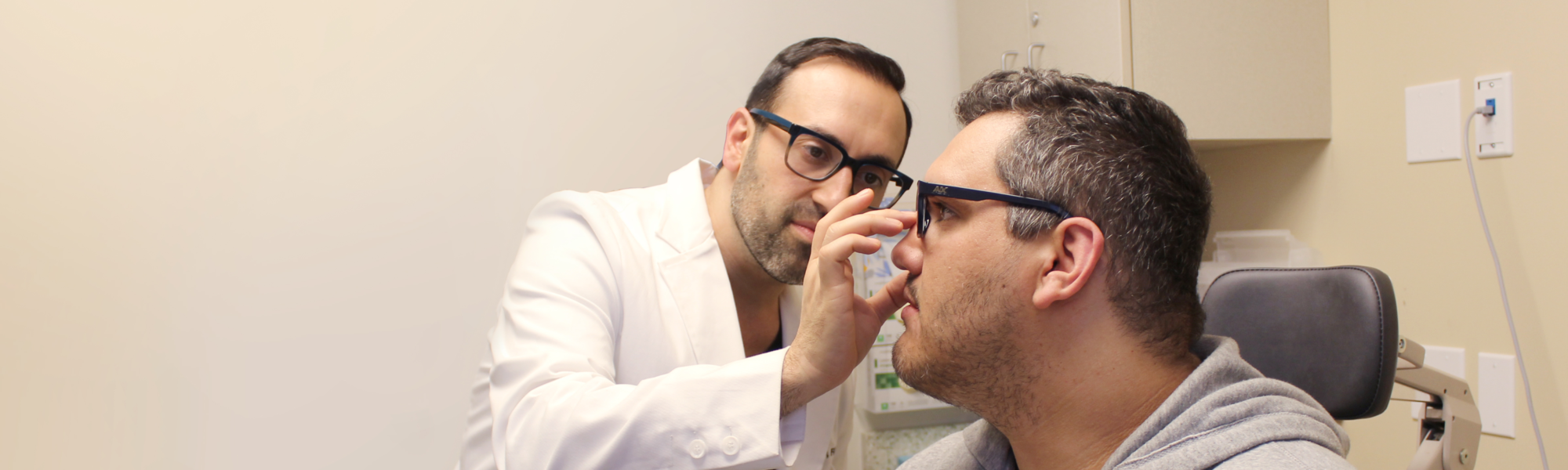 Doctor and his patient