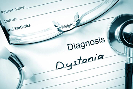 dystonia diagnosis illustration