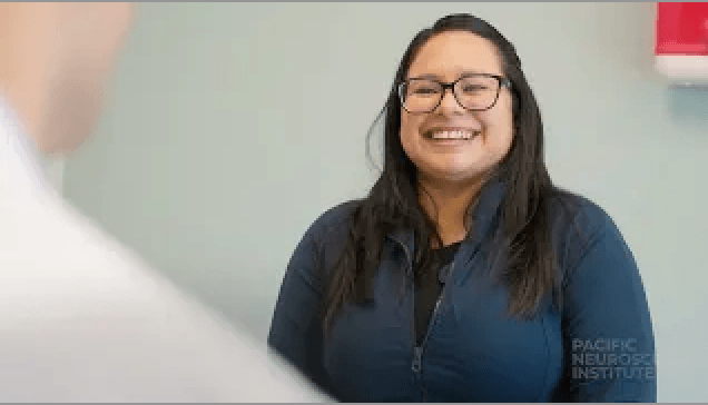 Ashley's treatment for brain tumor at Pacific Neuroscience Institute