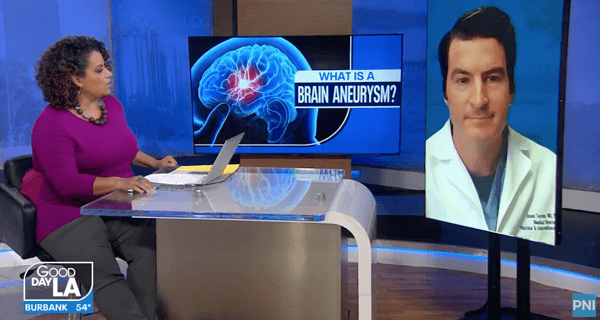 Dr Jason Tarpley Good Day LA Aneurysm 2021