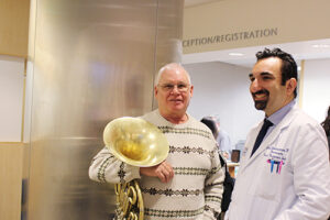 Chris and Dr. Garni Barkhoudarian at PNI Clinic