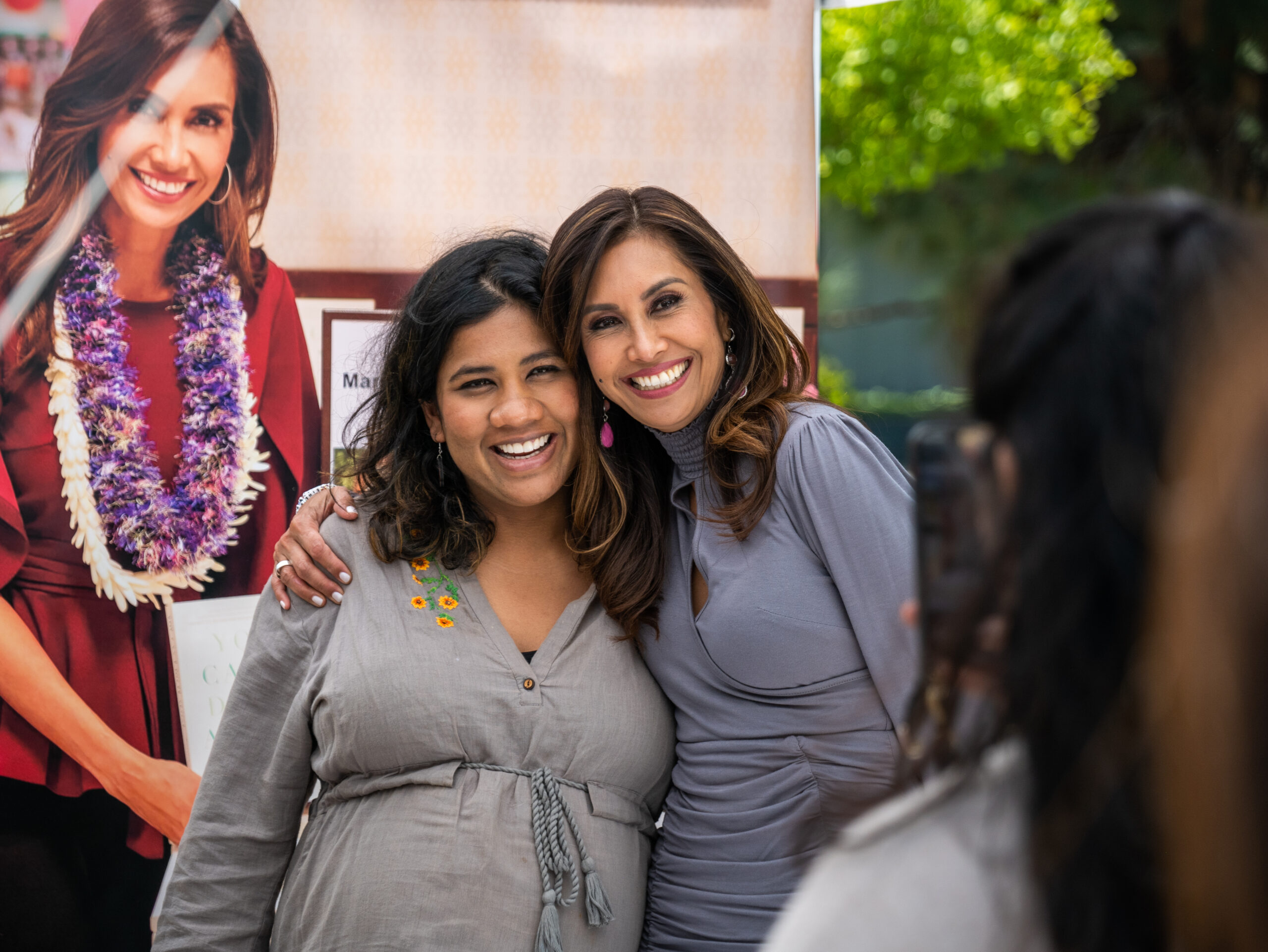 Akanksha Sharma, MD, and Maria Quiban. 