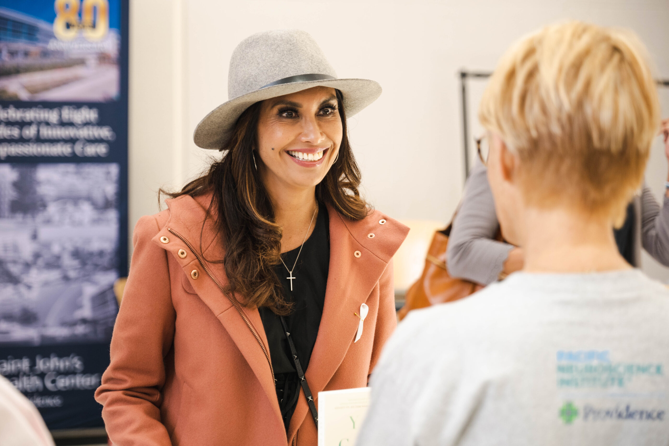 KTTV reporter Maria Quiban at the Brain Tumor Awareness Day 2023