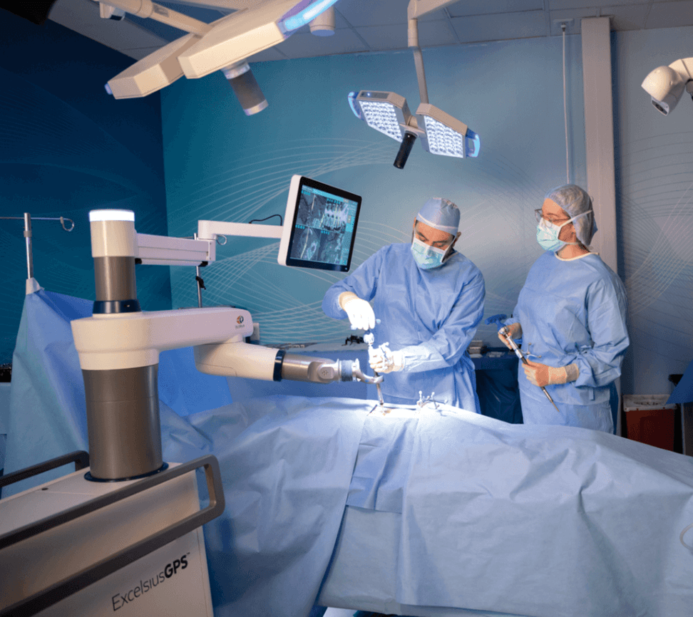Robotic spine surgery