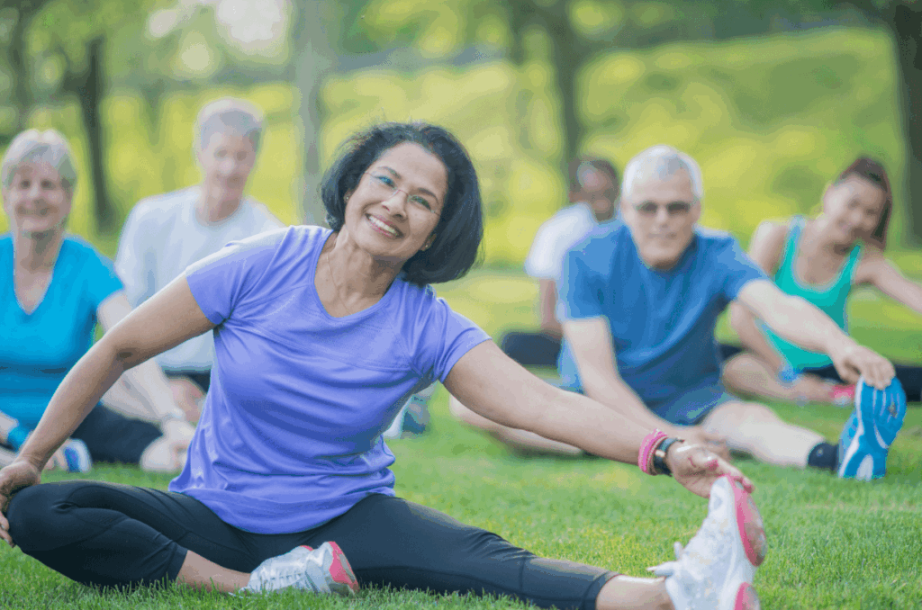 Group exercise benefits dementia