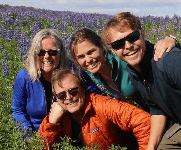 PNI patient Susan and family