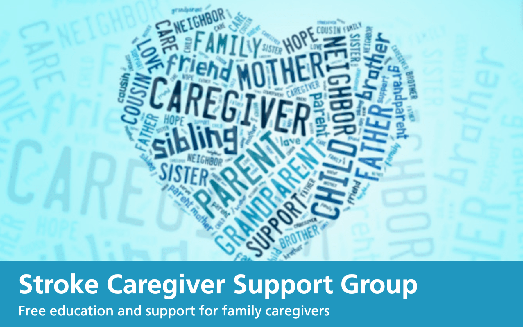 Stroke Caregiver Support Group Cover