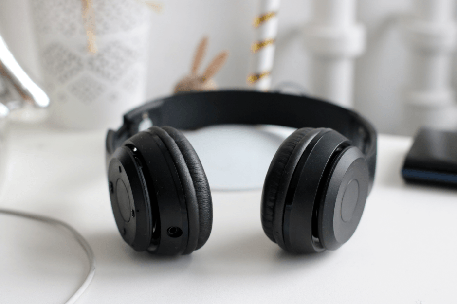 Over the ear headphones for hearing loss prevention