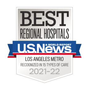 Best Regional Hospitals US News Badge 2021-22