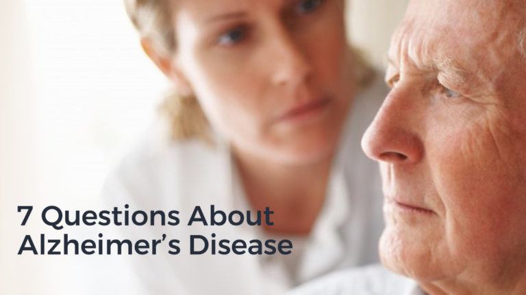 7 Questions About Alzheimer's Disease Cover Image