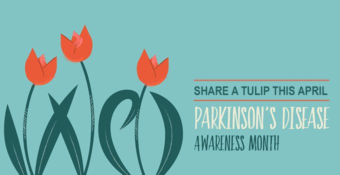 Parkinson's Disease awareness month graphic