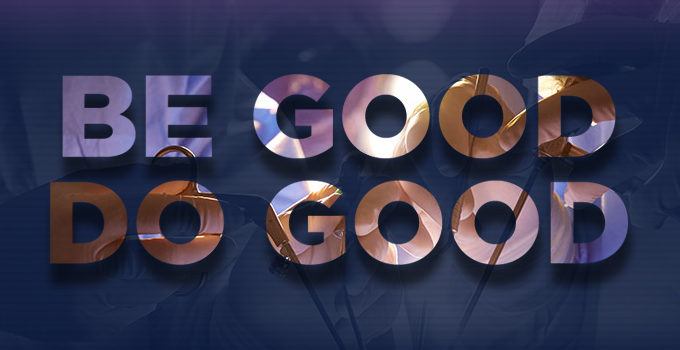 Be Good Do Good banner