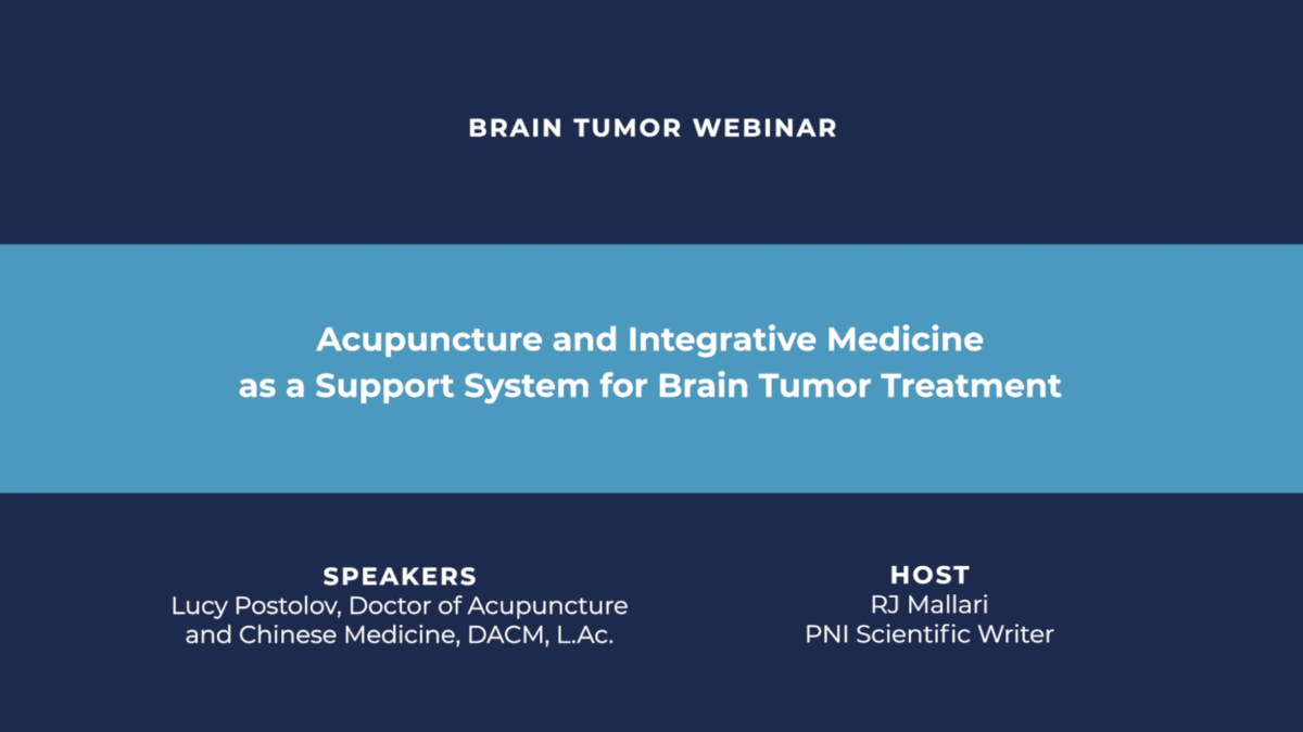 Brain Tumor Webinar Episode 4