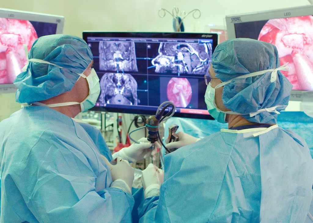 doctors performing a surgery