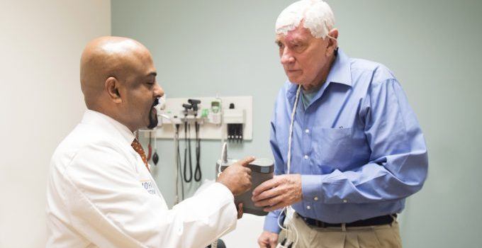 patient receiving care from Dr. Kesari