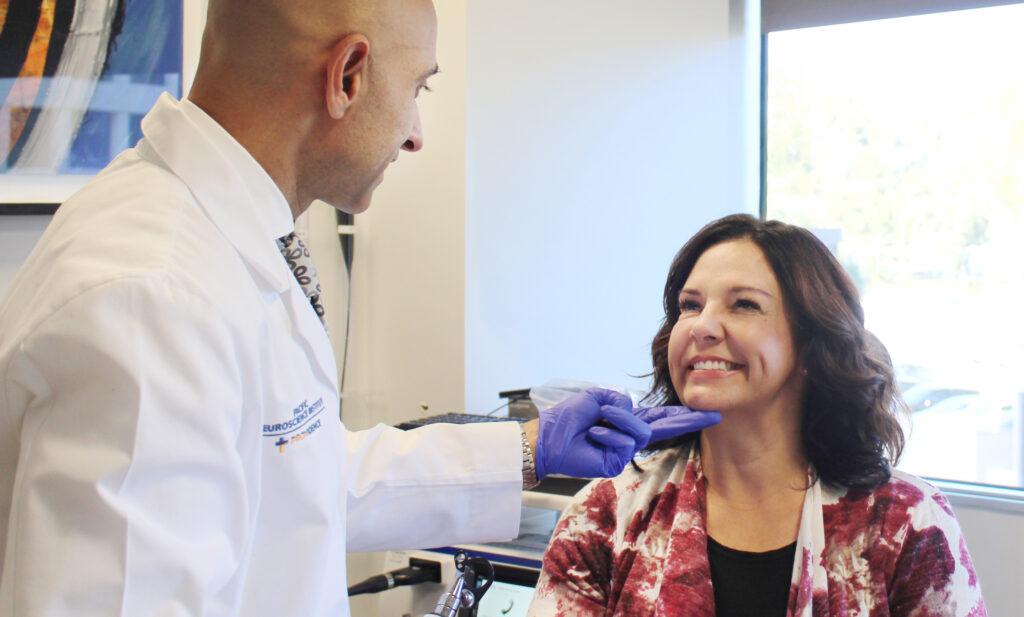 Dr Amit Kochhar + Facial Nerve Patient