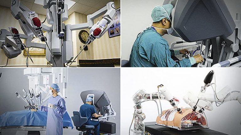 collage of spinal surgery photos