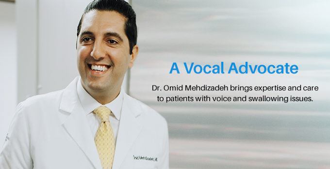 Dr. Omid Mehdizadeh Voice swallow dysfunction