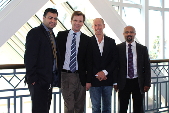 Members of the PNI team with Brent Reynolds, PhD.