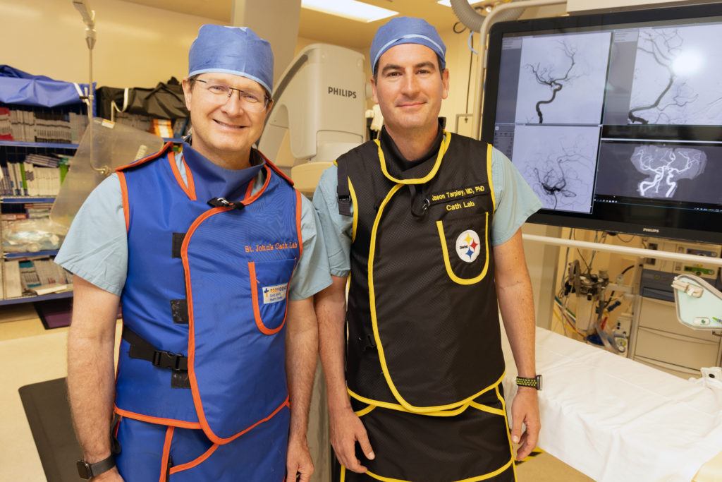 Putman + Tarpley + cath lab + stroke neurovascular aneurysm santa monica torrance 2021 07 PNI Day2 209