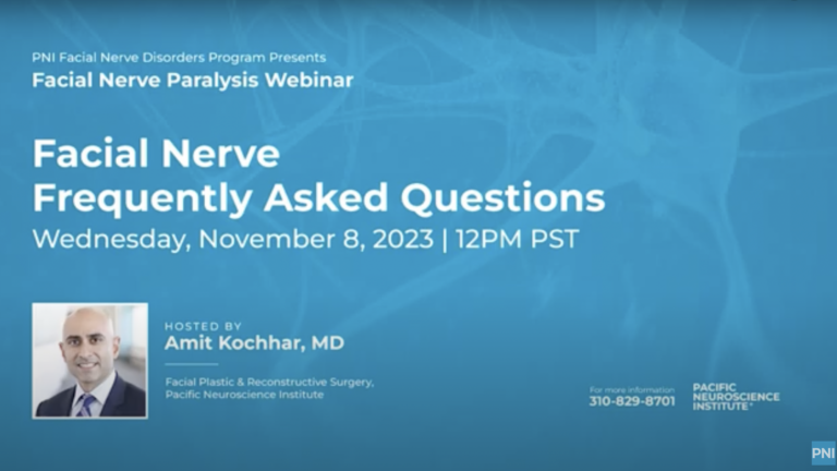Frequently Asked Questions About Facial Nerve Disorders