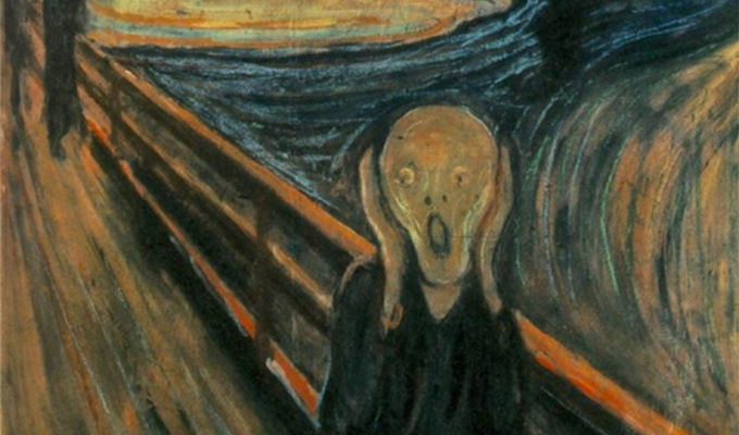 'The Scream' by Edvard Munch