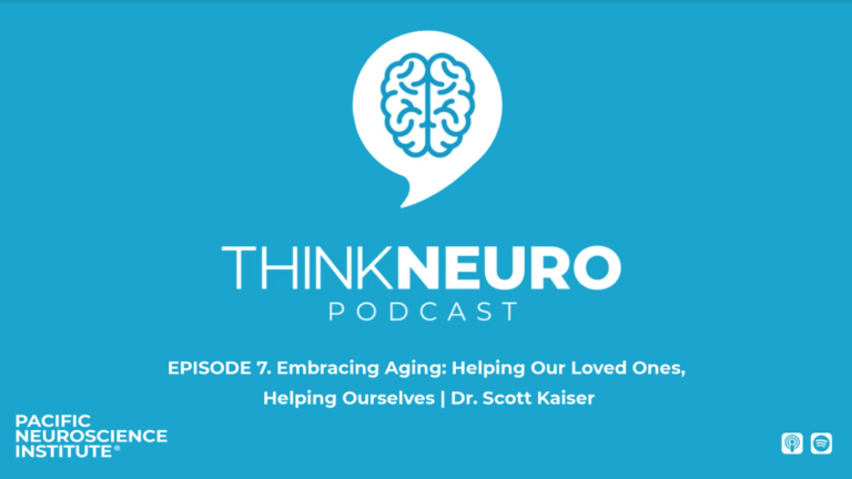 Think Neuro Podcast Cover Episode 7 with Dr. Kaiser