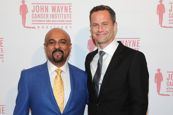 Dr. Santosh Kesari and Kirk Cameron