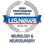 U.S. News and World Report High Performing Hospitals - Neurology & Neurosurgery