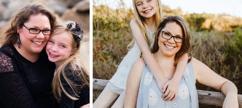 patient with her daughter