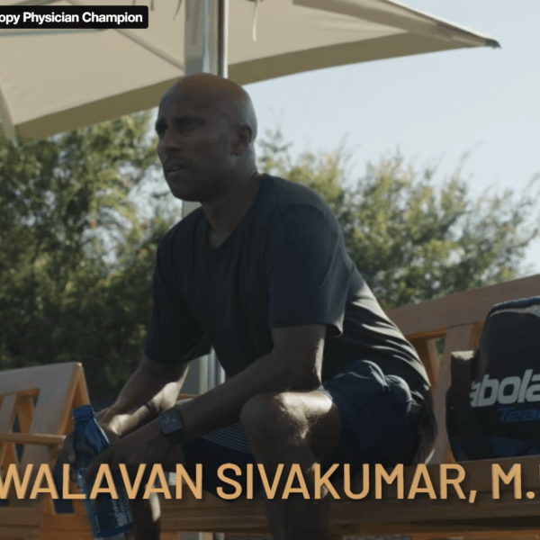 Walavan Sivakumar PhilanthrophyPhysician Champion 2024