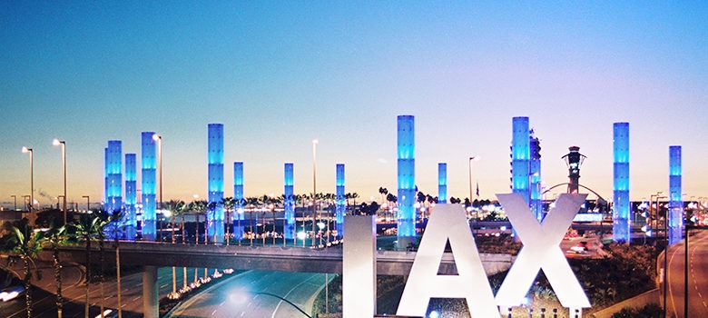 LAX sign