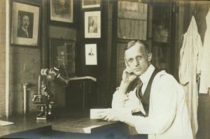 Dr. Harvey Cushing, the neurosurgeon who discovered polyglandular syndrome in 1912.