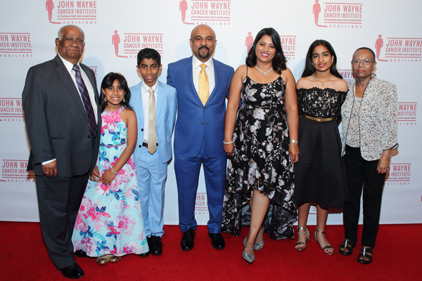 Dr. Santosh Kesari at an award ceremony