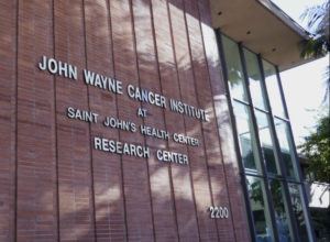 Saint John’s Cancer Institute exterior.