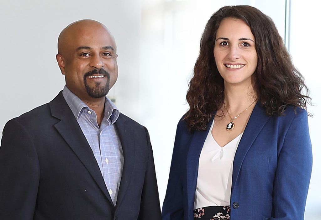 Dr. Santosh Kesari and Dr. Melita Petrossian