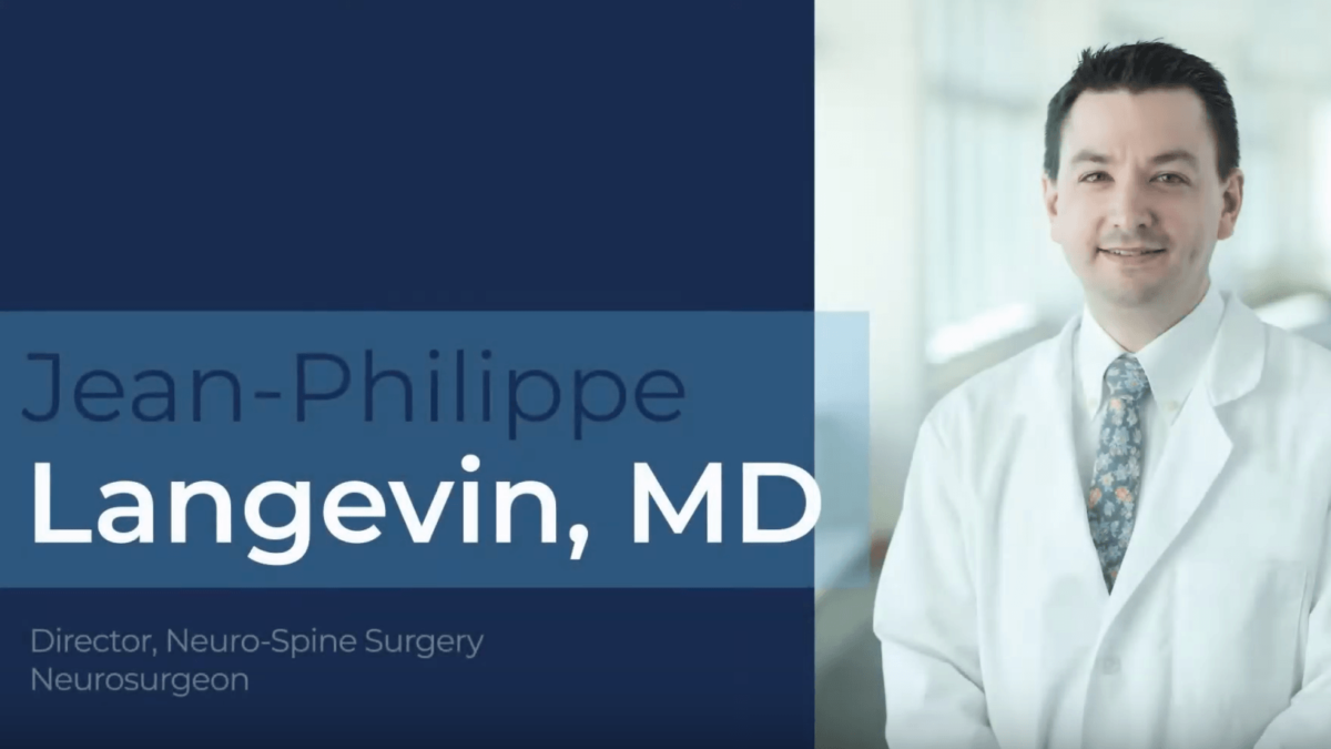 Jean-Philippe Langevin, MD