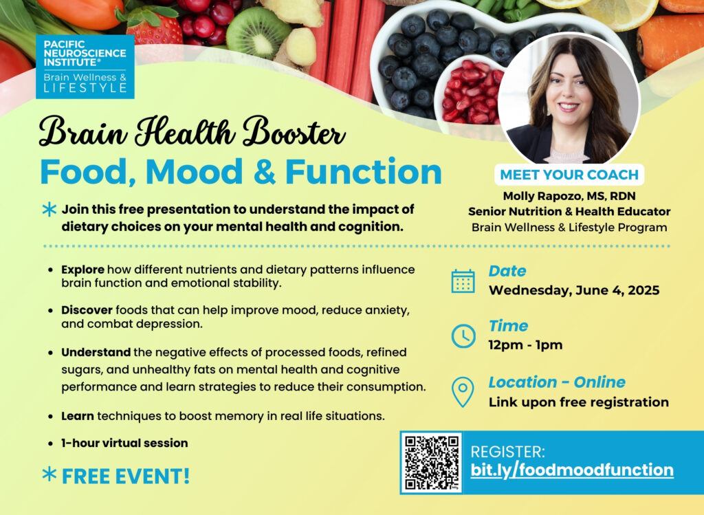Food Mood and Function Brain Health Booster Jun 2025
